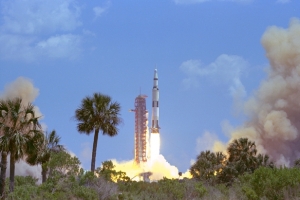 The launch of Apollo 16