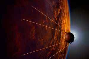 Sputnik 1 in orbit