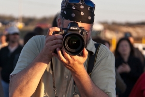 Bill Ingalls with camera
