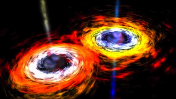 Funky light signal provides evidence for black hole 'death spiral' |